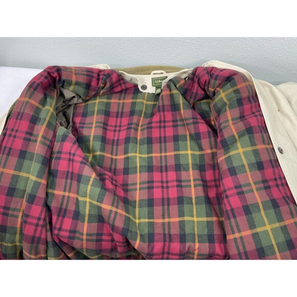 LL Bean Women 1X Barn Coat Chore Jacket Removable Lining Embroidered Logo - Picture 7 of 8